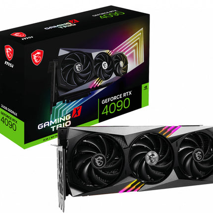 MSI GeForce RTX 4090 GAMING X TRIO 24GB GDDR6X - Rijntech B.V. wholesale