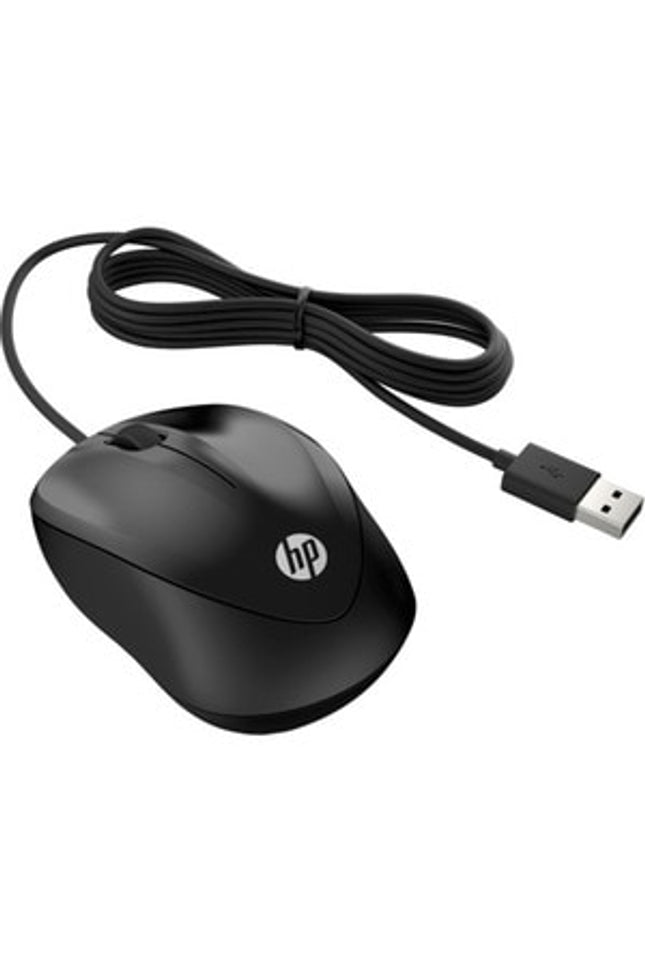 Hp Wired Mouse 1000 Black
