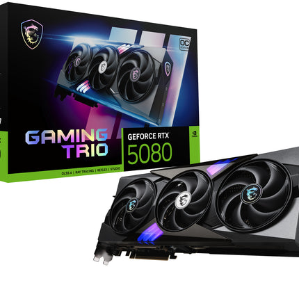 MSI GeForce RTX 5080 16GB GAMING TRIO OC