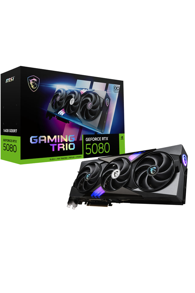 MSI GeForce RTX 5080 16GB GAMING TRIO OC