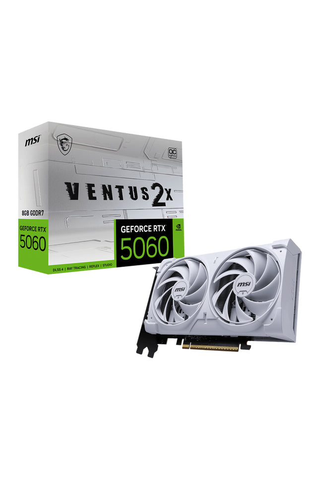 MSI GeForce RTX 5060 8GB VENTUS 2X OC White