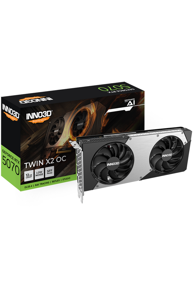 Inno3D GeForce RTX 5070 Twin X2 OC 12GB GDDR7