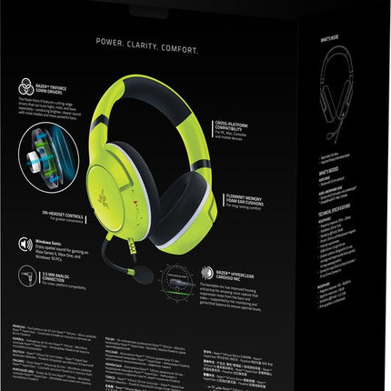 Razer Kaira X Electric Volt witte achtergrond