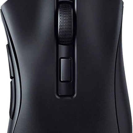 Razer DeathAdder V2 gaming muis zwart vooraanzicht