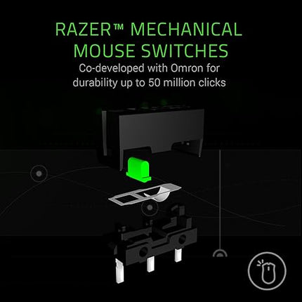 Razer Mamba Elite witte achtergrond productfoto