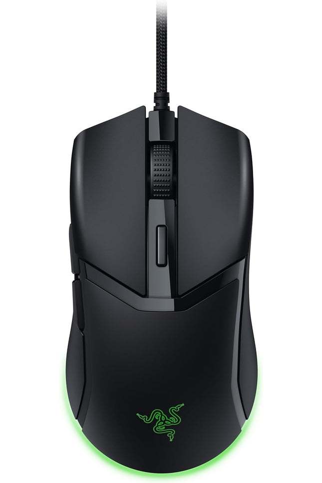 Razer Cobra gaming muis zwart vooraanzicht