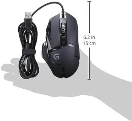 Logitech G502 Proteus Spectrum zijaanzicht