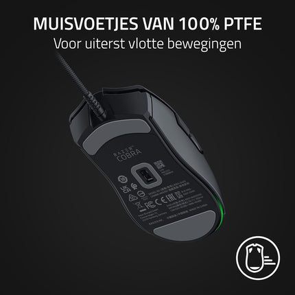 Razer Viper Mini witte achtergrond productfoto