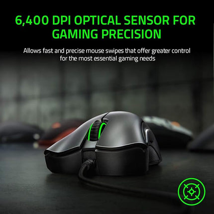 Razer DeathAdder Essential witte achtergrond