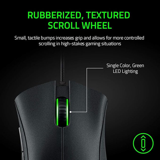 Razer DeathAdder Essential groene RGB verlichting