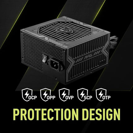 MSI MAG A650BE 650W voeding