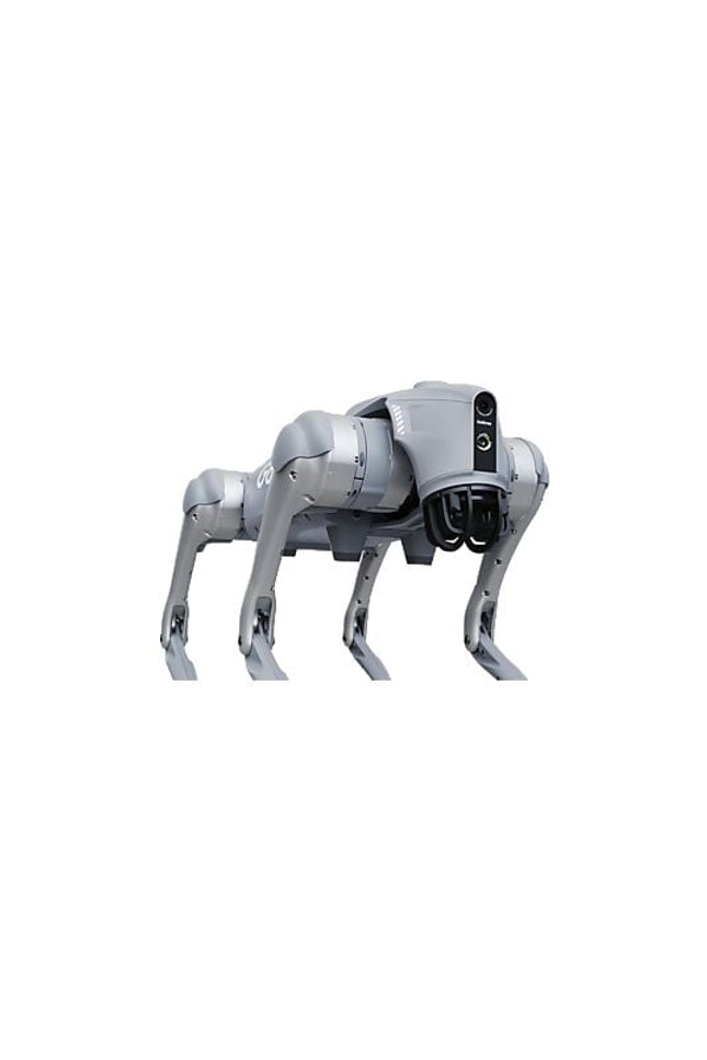 Unitree GO2 robot hond vooraanzicht