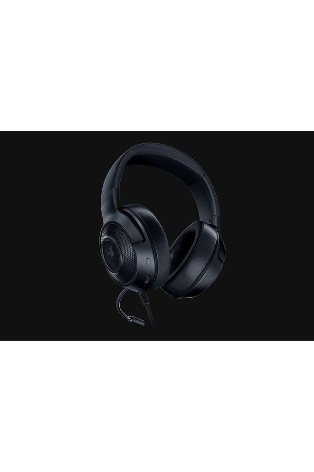 Razer Kraken X Essential Gaming Headset zwart vooraanzicht