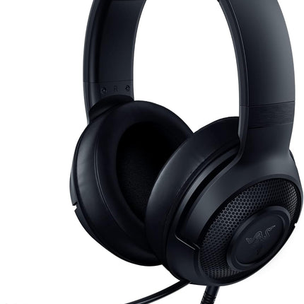 Razer Kraken X Essential headset zijkant detail microfoon