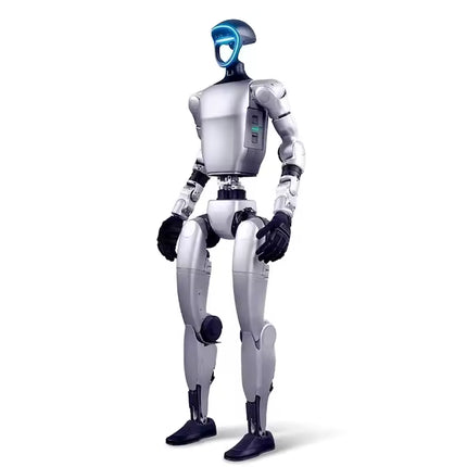 Unitree G1 humanoïde robot staand vooraanzicht