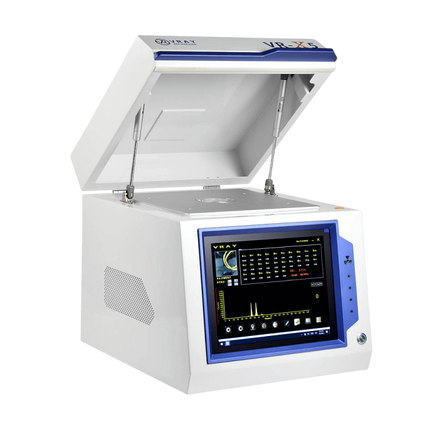 Vray X5 Gold Metal Analyzer XRF apparaat vooraanzicht