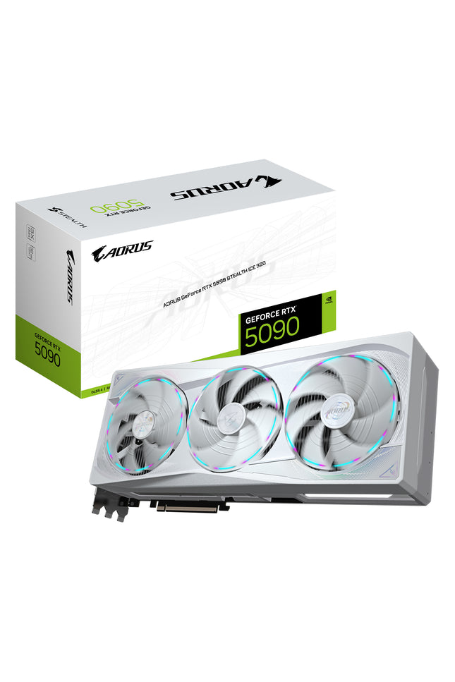 Gigabyte AORUS GeForce RTX 5090 Stealth ICE 32GB GDDR7